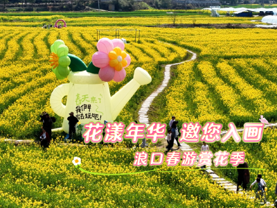 微视|崇阳：赴一场浪口花海之约！春游赏花季正式开启