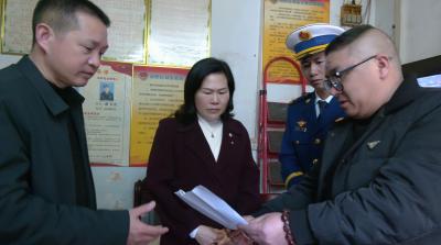 县领导调研高层建筑隐患排查整治工作