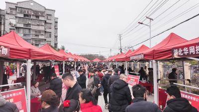 崇阳：春风送岗促就业   精准对接惠民生