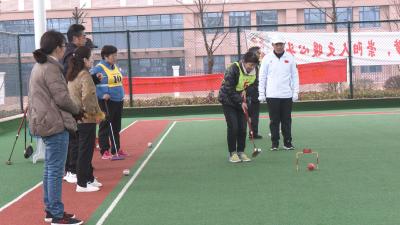 巾帼挥杆竞风流   崇阳县庆“三八”女子门球赛圆满举行