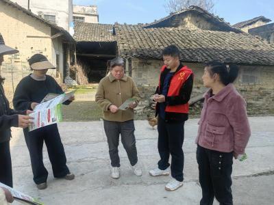 崇阳县沙坪镇：禁毒宣传进农家