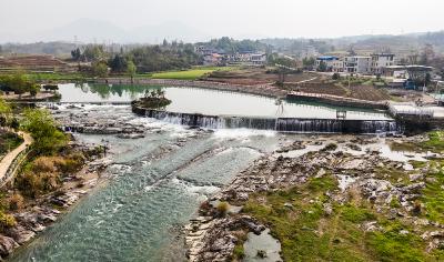 崇阳千年古堰沐春“苏醒”，这氛围感绝了！