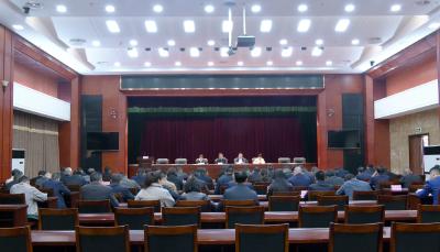 全县扫黑除恶斗争领导小组第一次会议暨未成年人安全保护工作会议召开