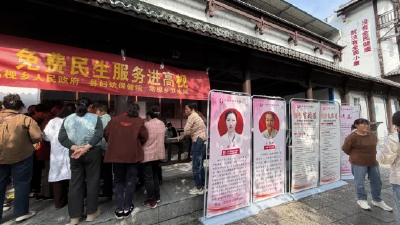 崇阳：健康专车进乡村  免费服务送上门