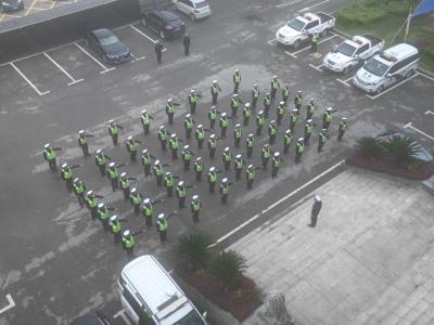 实战练兵强技能  规范指挥保畅通