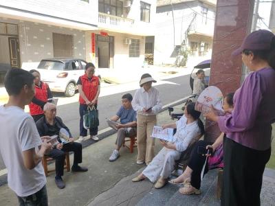 崇阳县沙坪镇：普法宣传进万家  平安守护零距离