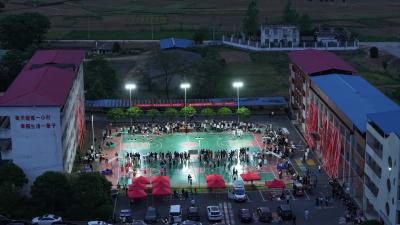 “五一”假期   崇阳县港口乡“村BA” 燃动乡村赛场