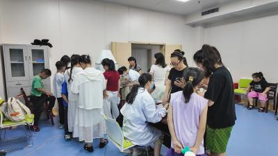 健康“童”行  崇阳县人民医院开展儿童生长发育公益义诊活动