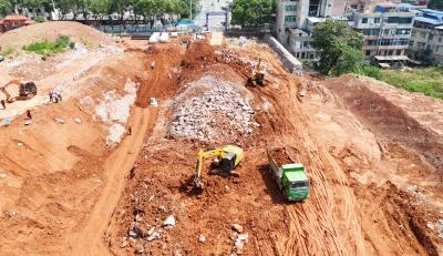 【聚焦重点项目建设】文昌大道南延段工程再提速  主路路基预计7月上旬完成