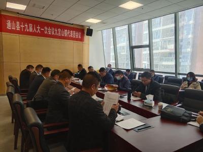 【两会进行时】县第十九届人民代表大会第一次会议 各代表团召开第二次会议