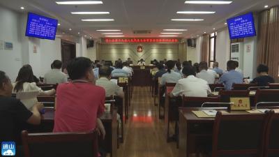 V视丨通山县十九届人大常委会第四次会议召开