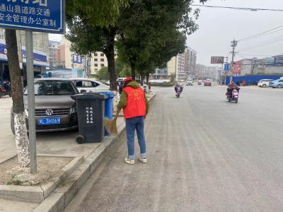 【创建文明城市 建设秀美通山】县住建局：开展城市清洁行动  为“创文巩卫”助力添彩