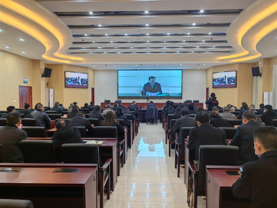 V视 | 通山县组织收听收看全市审计工作电视电话会议