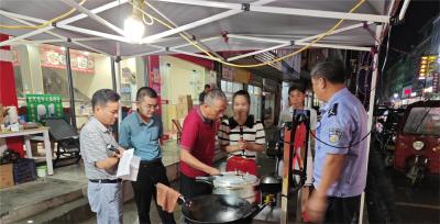 洪港镇：开展餐饮场所用气专项检查 筑牢群众身边的安全防线