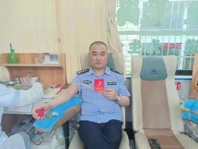 南林桥镇组织开展无偿献血活动