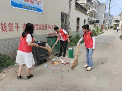 九宫山镇：持续开展爱国卫生运动 打造清新整洁家园 