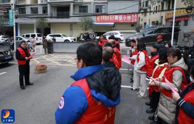 V视丨县融媒体中心到凤池社区开展消防安全宣传志愿服务活动