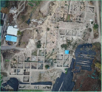 南京发现六朝梁代御道、国门