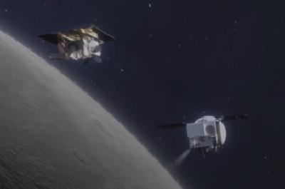 鹊桥二号中继星进入环月轨道飞行