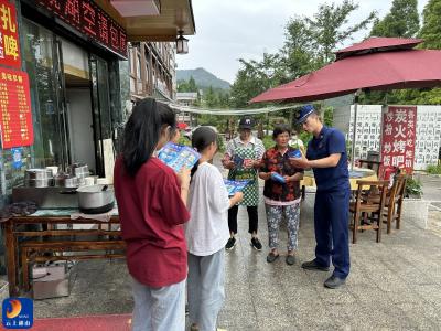 通山县消防救援大队：节日不打烊，通山消防开展景区执勤检查工作