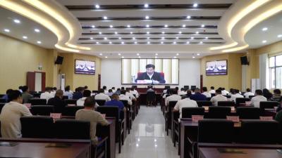 V视 | 通山县收听收看全省安全生产重点工作调度会