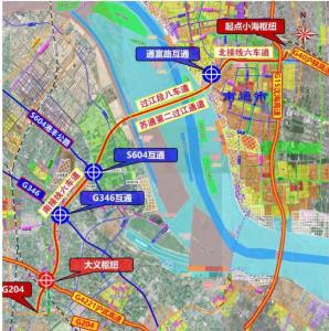将再添一座跨江桥梁！苏通第二过江通道今天开始水上勘察作业  