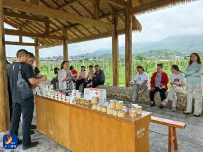 新疆博州温泉县基层干部到闯王镇考察