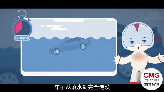 车辆落水如何逃生自救？牢记这几点  