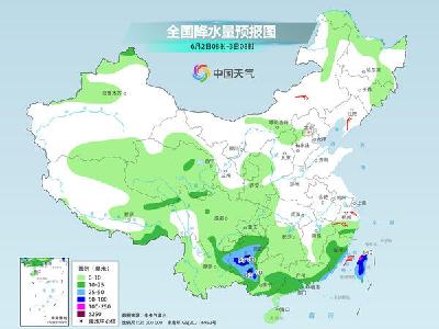 南方新一轮降雨今夜上线 北方大部晴热天气格局延续