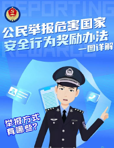 发现间谍疑情如何举报？巩固安全防线 一图详解