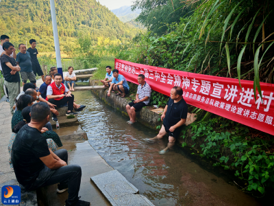 【学习贯彻党的二十届三中全会精神】通山县黄沙铺镇：“乡村课堂”把全会精神送进千家万户