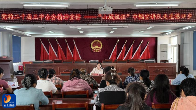 【学习贯彻党的二十届三中全会精神】“山城姐姐”巾帼宣讲队走进慈口乡