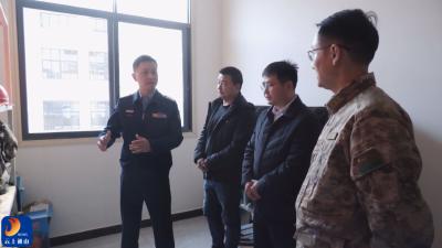 V视丨咸宁军分区工作组来我县调研村级普通民兵连规范化建设试点工作
