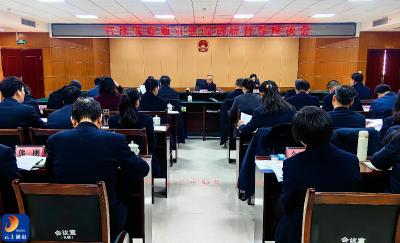 V视丨省法院院长游劝荣来通山县调研