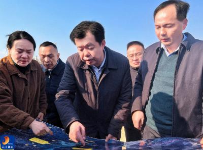 V视丨吴涛调研环富水湖公路规划及船埠河小流域治理工作时强调：坚持规划先行 注重全域统筹  高标准高质量一体化推进