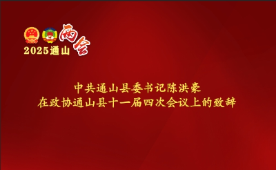 【聚焦“两会”】海报 | 金句来了！陈洪豪在政协通山县十一届四次会议上的致辞