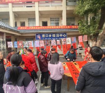 慈口乡：开展我在新时代文明实践所赏年画过大年活动