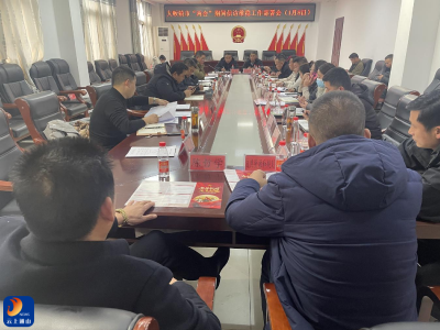 大畈镇：召开信访维稳工作部署会