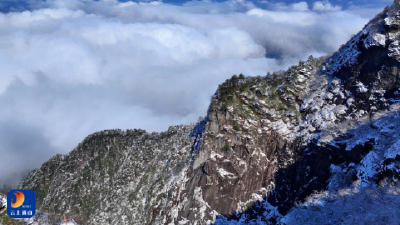 通山：九宫山喜降“三八女神雪”