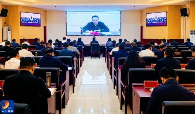 通山县组织收视收听咸宁市贯彻落实第三轮中央生态环境保护督察反馈问题整改动员部署会