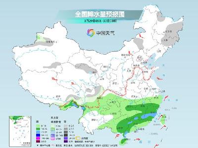 南方大范围阴雨持续 多地将在湿冷中度过周末