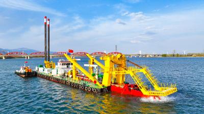 世界最大全电驱环保绞吸船“浚澜”船首次投用   