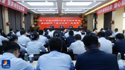 V视丨通山农商行召开2024年度总结表彰暨2025年  “春天行动”总结表彰会
