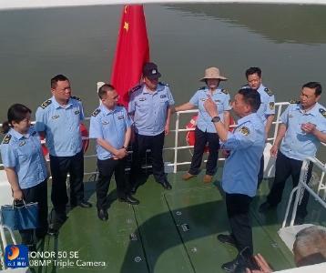 通山县农业农村局：组织多部门开展“五一”前禁渔联合执法行动