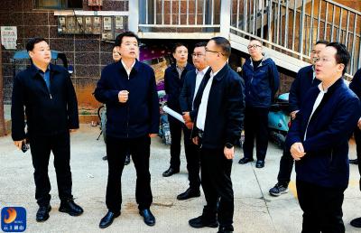 V视丨吴涛专题调研迎宾路片区开发工作时强调：坚持以人民为中心发展思想 打造高标准、现代化、智慧型片区