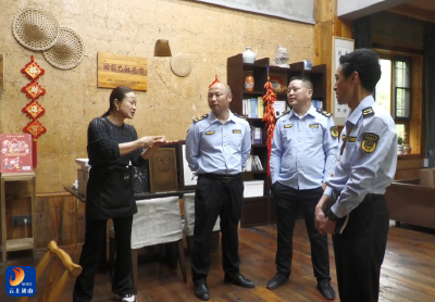 V视丨通山县开展“五一”文旅市场安全生产联合执法检查