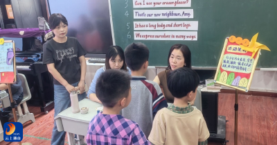 县迎宾路小学：英语游园大闯关，迎宾萌娃乐翻天
