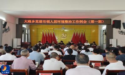 大路乡：党建引领聚合力 环境整治展新颜