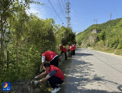 闯王镇：机关干部绘就人居环境新图景