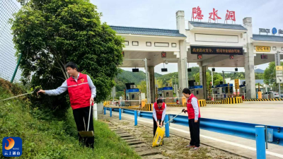 湖北交投武黄运营公司隐水洞管理所：绿美高速映初心 志愿服务焕新颜